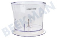 Kenwood KW712995 Küchengerätschaft Rührschüssel geeignet für u.a. HB712, HB722, HB723 Transparent, Inhalt 500 ml geeignet für u.a. HB712, HB722, HB723
