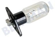Zelmer 6912W3B002D Ofen-Mikrowelle Lampe geeignet für u.a. Div. Mikrowellen-Modelle 25W, 240V mit Halter geeignet für u.a. Div. Mikrowellen-Modelle