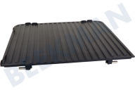 WMF FS1000050222  FS-1000050222 rechte Barbecueplatte geeignet für u.a. Contact Grill Lono