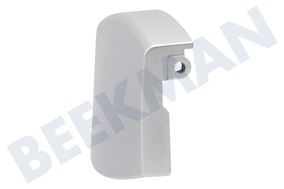 Electrolux Waschmaschine Türgriff Breit, 10 cm, metallisch grauer Kunststoffgriff