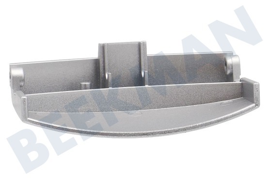 Electrolux Waschmaschine Türgriff Breit, 10 cm, metallisch grauer Kunststoffgriff