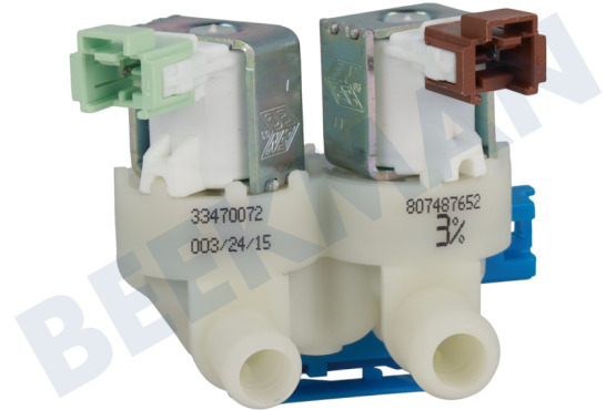 AEG Waschmaschine Einlassventil doppelt, gerade