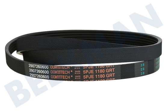 Cylinda Waschmaschine Riemen 5PJE 1180 GRT