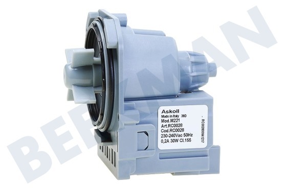 AEG Spülmaschine Pumpe ohne Filtergehäuse -Askoll-