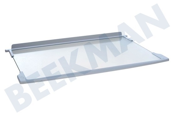 Whirlpool Kühlschrank 143485, C00143485 Glasplatte mit einem weißen Rand