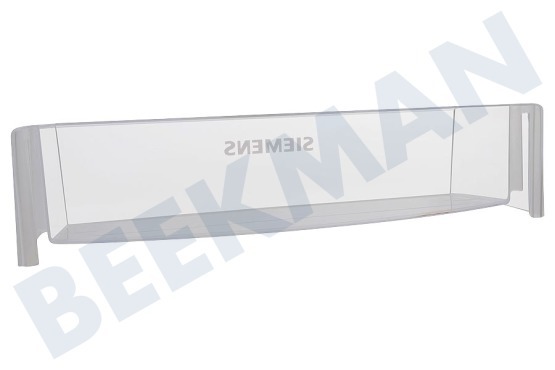 Siemens Kühlschrank 640497, 00640497 Flaschenfach Transparent 490x120x110mm