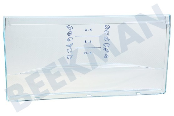 Liebherr Kühlschrank Blende Schubladenblende, transparent