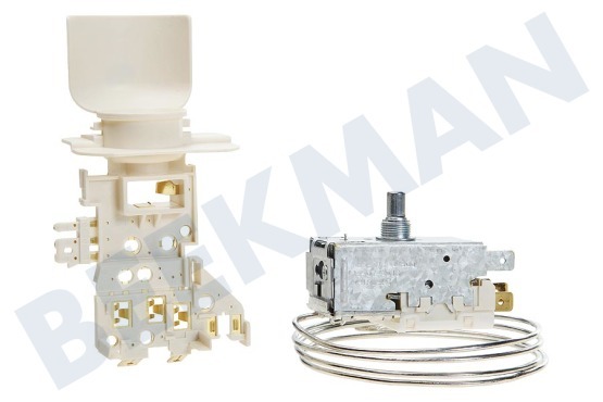 Hanseatic Kühlschrank Thermostat Ranco K59S1890500 + Lampenfassung ersetzt A13 0584