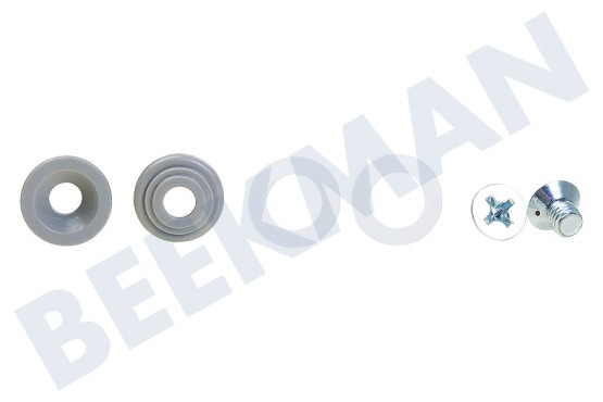 Electrolux Kühlschrank Türverriegelung komplett, grau