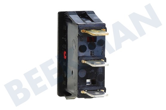 Electrolux Kühlschrank Schalter beleuchtet, rot