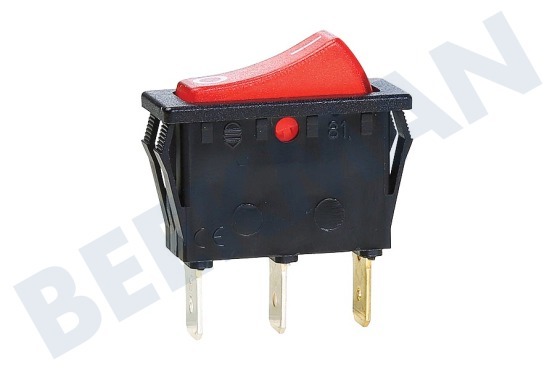 Electrolux Kühlschrank Schalter beleuchtet, rot