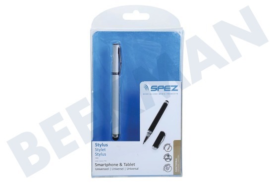 Acer  Eingabestift 2 in 1 Stylus Kugelschreiber silber