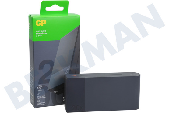 GP  M2+ 20C Powerbank GP 20.000 mAh, grau