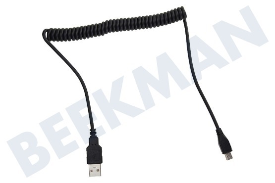 Spez  USB Anschlusskabel Mini-USB, Spirale, Max. 100cm