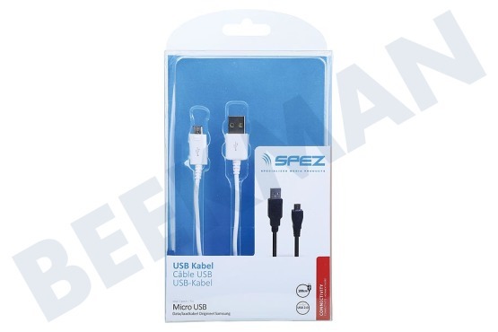 Spez  USB Kabel Micro USB 100cm Weiß