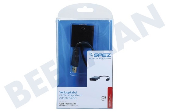 Spez  Adapterkabel USB A 3.0 Stecker auf HDMI Buchse 15 cm