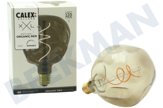 Calex  2101004600 XXL Organic Neo Titanium LED-Lampe 4 Watt, 1800K dimmbar
