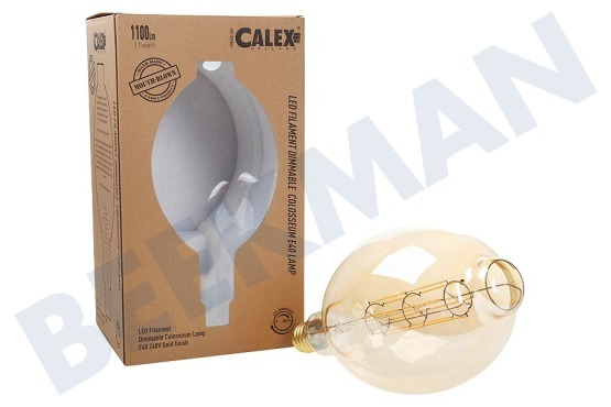 Calex  425612 Calex LED Vollglas Glüfaden Filament Giant Colosseum Gold 11W