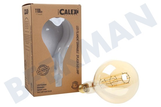 Calex  425622 Calex LED Vollglas Filament Glühfaden Giant Splash Gold 11W E40
