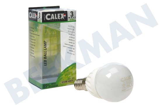 Calex  472348 Calex LED Miniglobe 240V 3,4W E14 P45, 250 Lumen 2700K