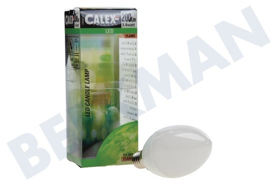 Calex  472822 Calex LED Kerze-Lampe 240V 3W E14 B38, 200 Lumen
