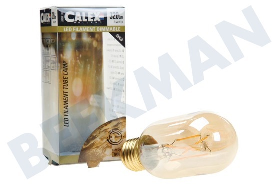 Calex  425494 Calex LED Vollglas Filament Schlauchmodell Lampe 4W 320lm E27