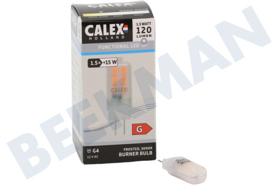 Calex  1301007200 LED G4 12V 1,2 W 120 lm 3000 K Matt