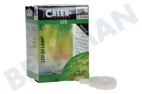 Calex  473864 Calex LED G9 240V 2.5W 200lm 3000K Matt