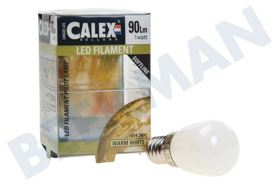 Calex  424996 Calex LED Vollglas Glühfaden Switchboard-Lampe 1W 90lm E14