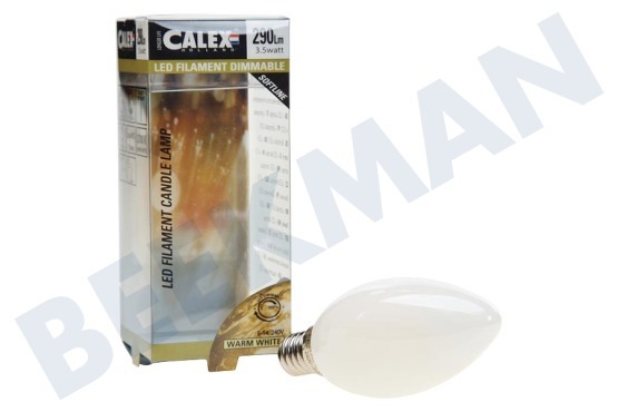 Calex  474491 Calex LED Vollglas Filamant Kerzenlampe 290lm 3.5W E14