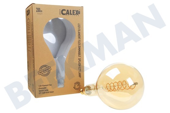 Calex  425812 Calex LED volglas Flex Filament Glühfaden Splash 240V