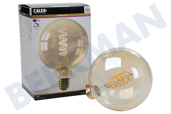Calex  1001001000 Calex LED Vollglas Flex Filament Globelamp