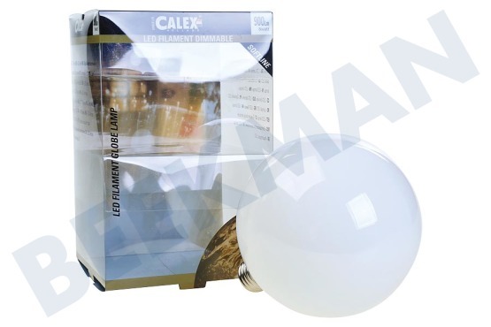 Calex  425490 Calex LED Vollglas Filament Globe-Lampe E27 8W