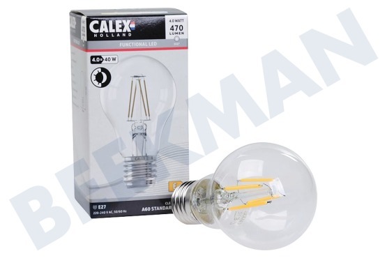 Calex  1101000200 Calex LED Vollglas LangFilament Standardlampe 4W E27