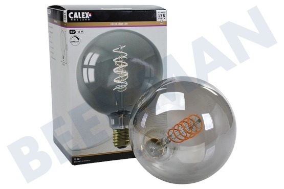 Calex  1001001100 Calex LED Vollglas Flex Filament 4W E27 Titanium G125