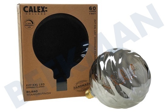 Calex  426020 Calex Bilbao Ledlampe 4W E27 Titan dimmbar