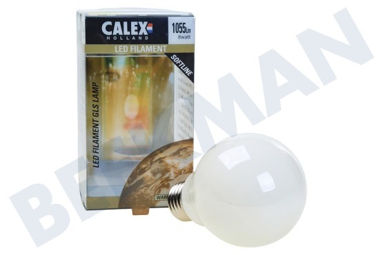 Calex  425211 Calex LED Vollglas Standardlampe 8W E27 Softline Dimmbar