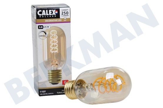 Calex  1001000300 LED-Vollglas-Flex-Filament-Röhre Modell E27 3,8 Watt