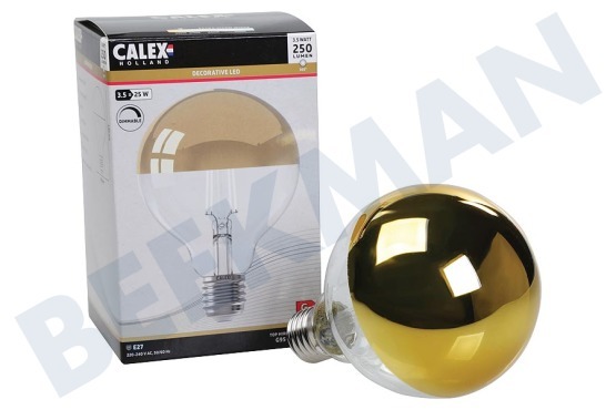 Calex  1101002700 LED-Filament-Kopfspiegel 3,5 Watt, E27 GLB95 dimmbar