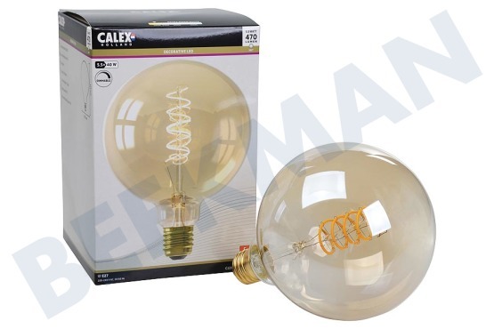 Calex  1001002200 Globe G125 Gold Flex Filament dimmbar E27 5,5 Watt