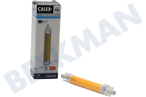 Calex  1901001000 LED R7s 118mm Vollglas 7,5 Watt, 3000K