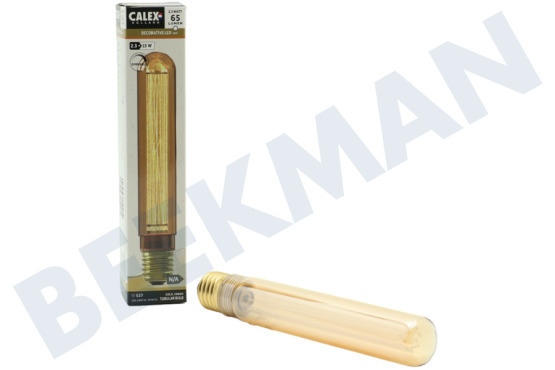 Calex  1201001700 LED Glasfaserröhre Gold SMD Dimmbar E27 2,3 Watt