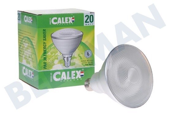 Calex  583124 Calex Energiesparlampe Pressglas  240V 20W E27 Par38 4000K