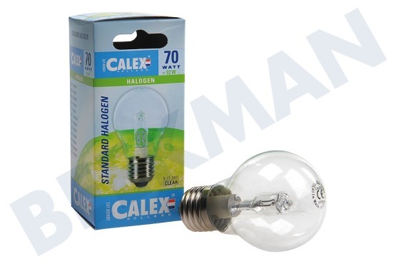 Calex  507520 Calex Spar Halogenlampe 230V 70W(92W) E27 A55 klar