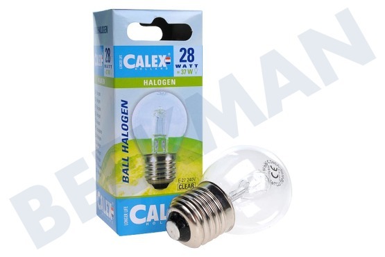 Calex  507858 Calex Spar Halogen Kugellampe 230V 28W(37W) E27 P45