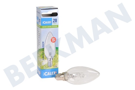 Calex  507958 Calex Spar Halogen Kerzenlampe 230V 28W(37W) E14 B35