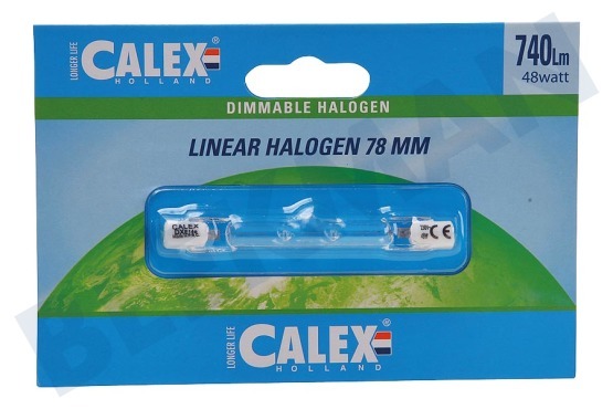Calex  509104 Calex Spar Halogenlampe 230V 48W(63W) R7s 8x78mm