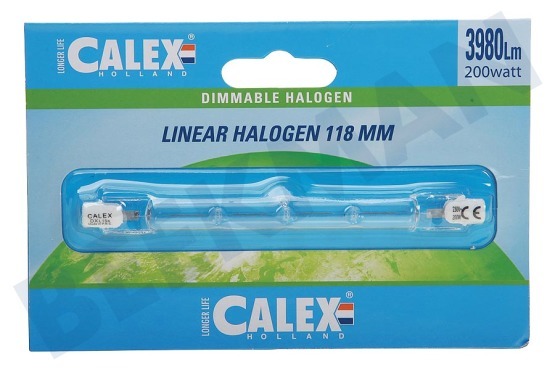 Calex  509130 Calex Spar Halogenröhrenlamp 230V 200W(256W) R7s 10x118mm