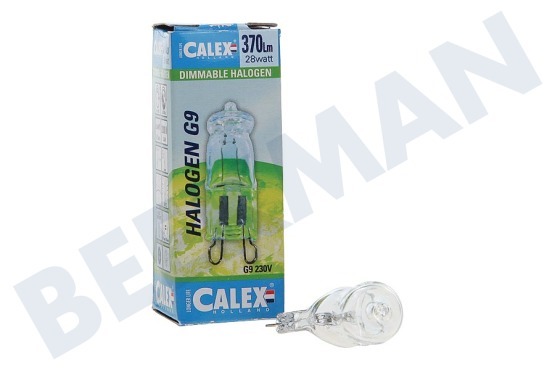 Calex  518208 Calex Spar Halogenlampe 230V 28W(37W) G9 klar