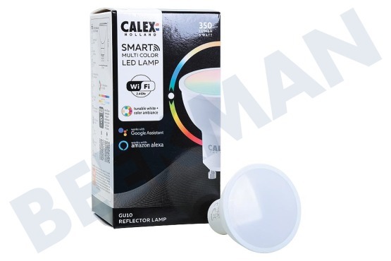 Calex  5001002600 Smart LED Reflektorlampe GU10 SMD RGB Dimmbar